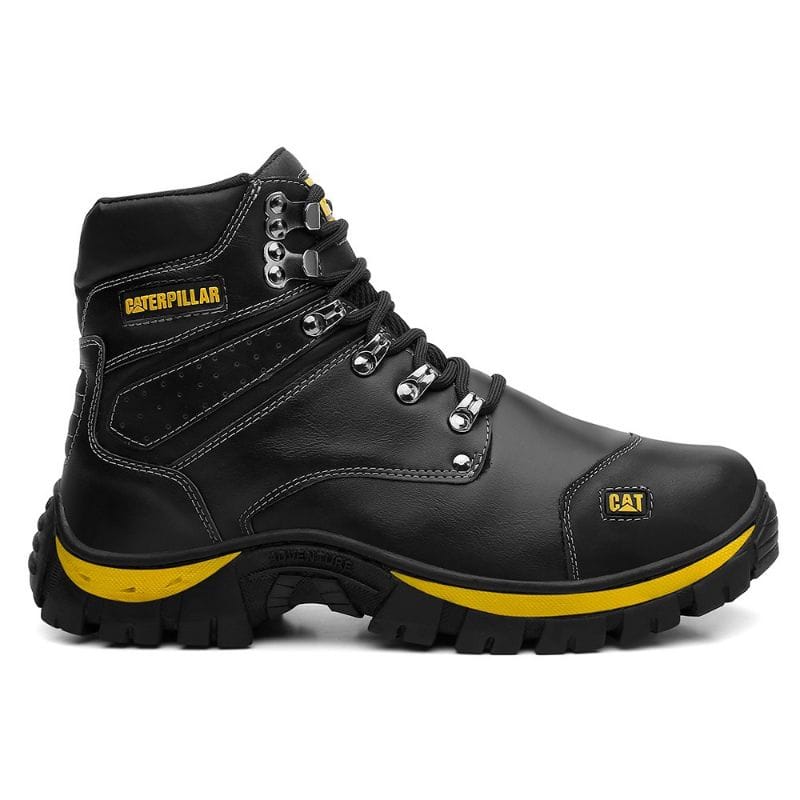 CATERPILLAR 100% CUERO PUNTA DE SEGURIDAD